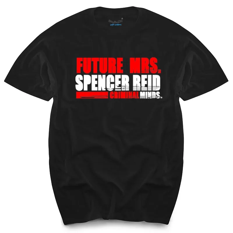 Criminal Minds Spencer Reid Future Bride Licensed Adult Shirt S-3XL cotton men tshirts