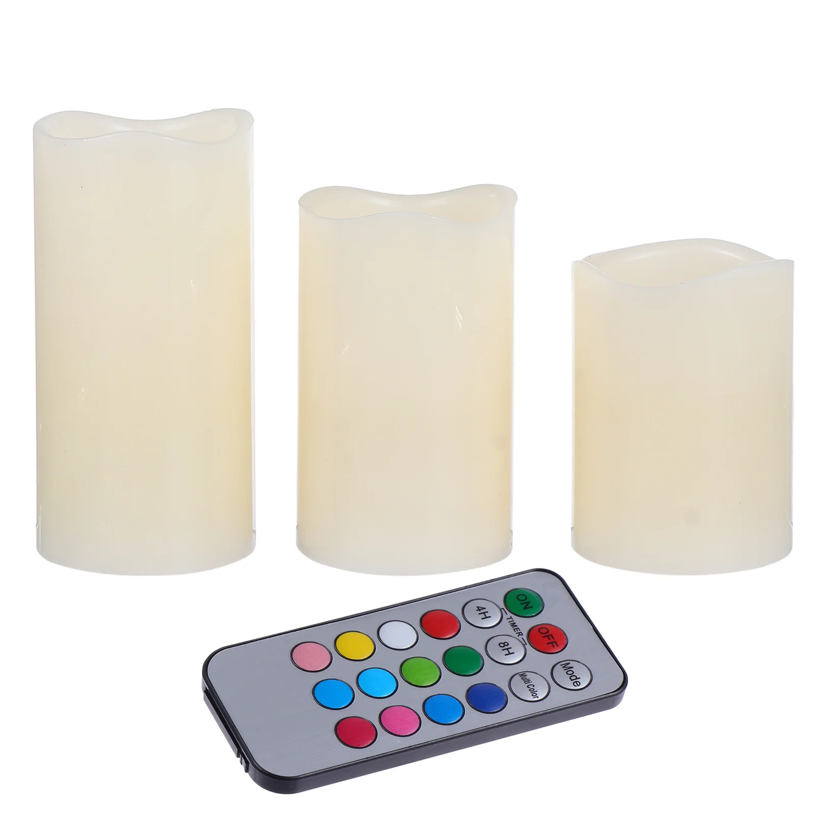 1Set Lampu LED Remote Control Lampu Elektronik Simulasi Lampu Dekoratif Pesta Liburan Pernikahan Adegan Romantis