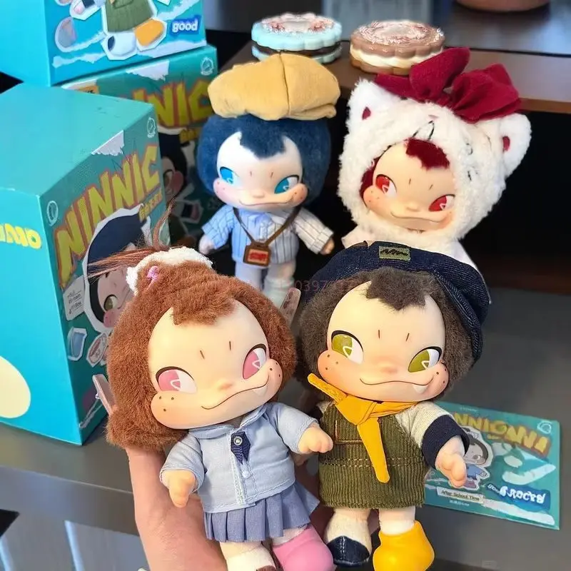 NINNIC Free Style Plush Blind Box Fantazyjny Brelok Zwierzątko 6 Miękkich Zawieszek Dekoracja Plecaka Modny Prezent Zabawka