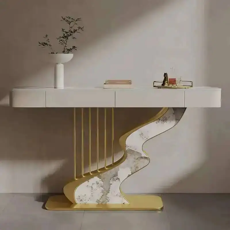 

Элегантный консольный стол для прихожей: Металлический дизайн, трендовый стиль, мебель для дома и гостиной