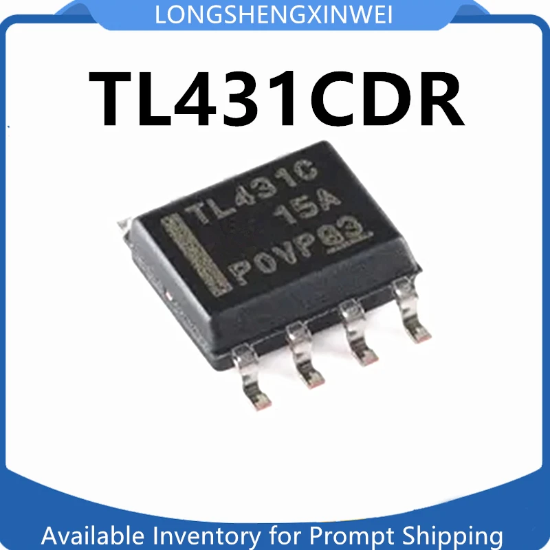 1PCS New Original Patch TL431C SOP-8 TL431CDR Voltage Reference Chip