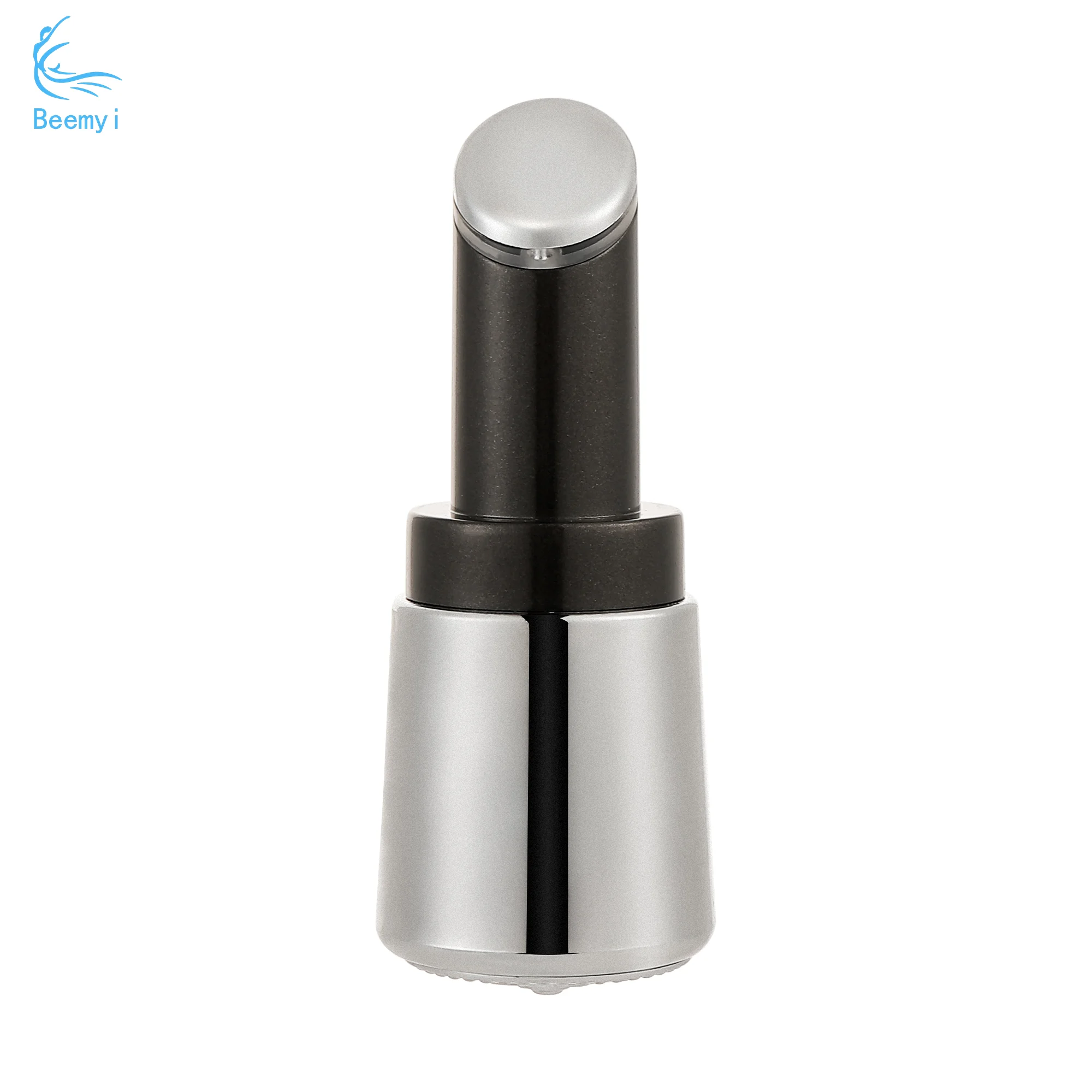 مدلك العين الكهربائي القصير باللونين الأحمر والأزرق الضوء الاهتزاز الصوتي إزالة الهالات السوداء أكياس العين أداة الوجه المحمولة الخطوط الدقيقة #2