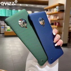 Frameless Case for vivo NEX 3 5G NEX3 V1923A V1923T Luxury Carbon Fiber Shockproof Hard PC Comfortable Phone Cover vivoNEX35G