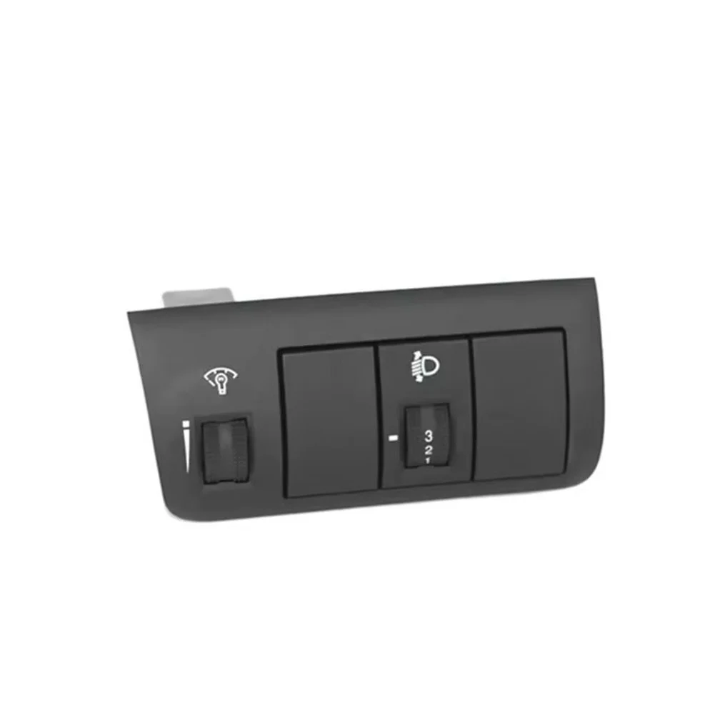Direct Replacement Front Lighting Switch 93300-1M230 for Kia Forte Model Years 2009 through 2017 Black Plastic