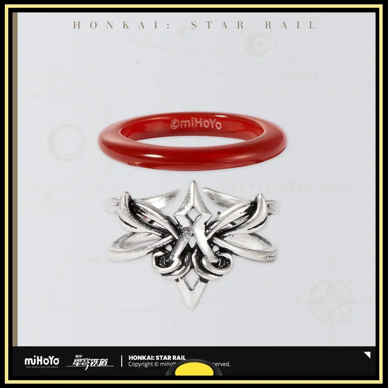 

Honkai Star Rail Peripheral Products Jewelry Blade Ring Set Theme Impression Series Couple Gift Brand New Genuine Original