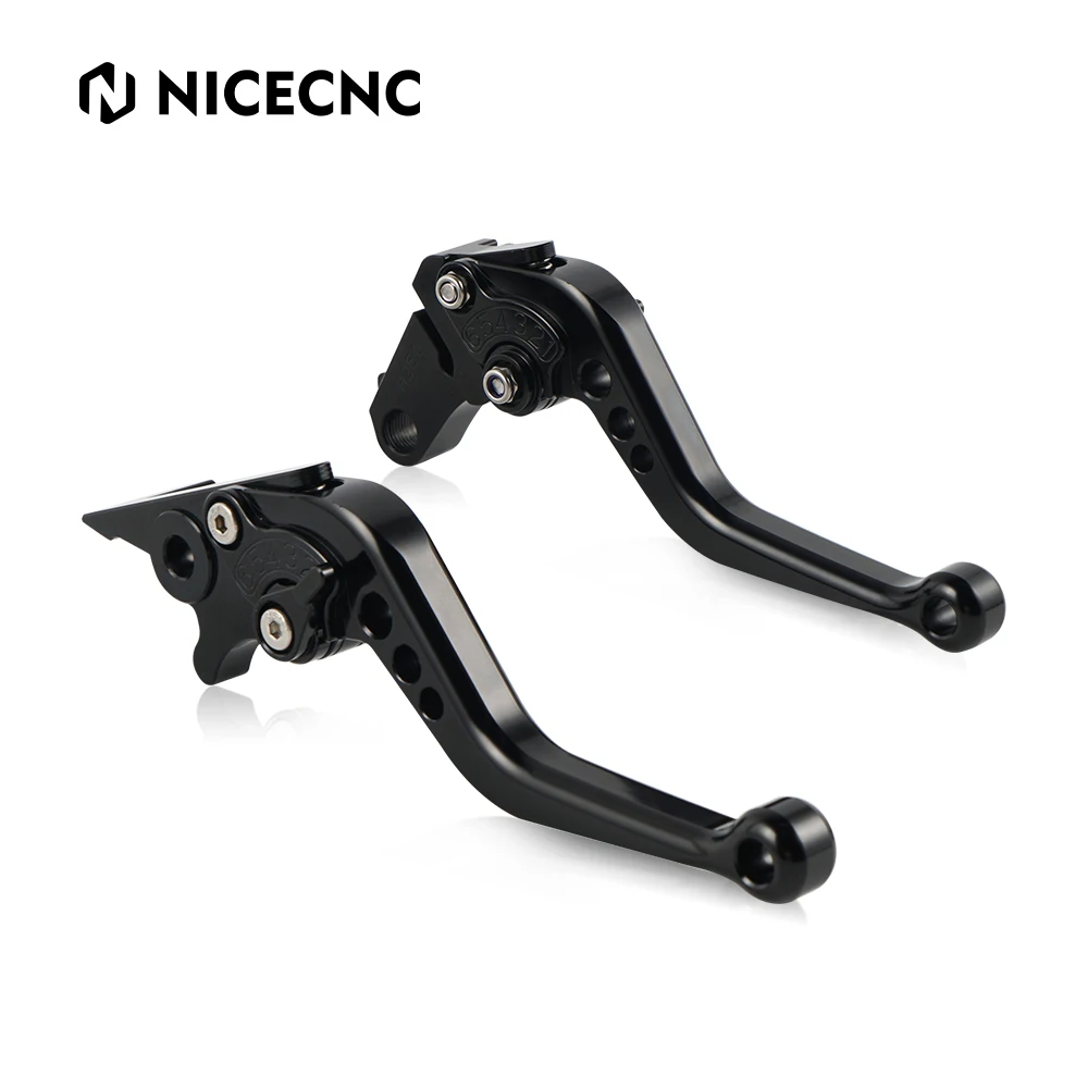 NICECNC For Yamaha Raptor 700 2007-2025 ATV Clutch Brake Levers For Yamaha Raptor 700R Raptor 700SE Aluminum 5D Brake Levers