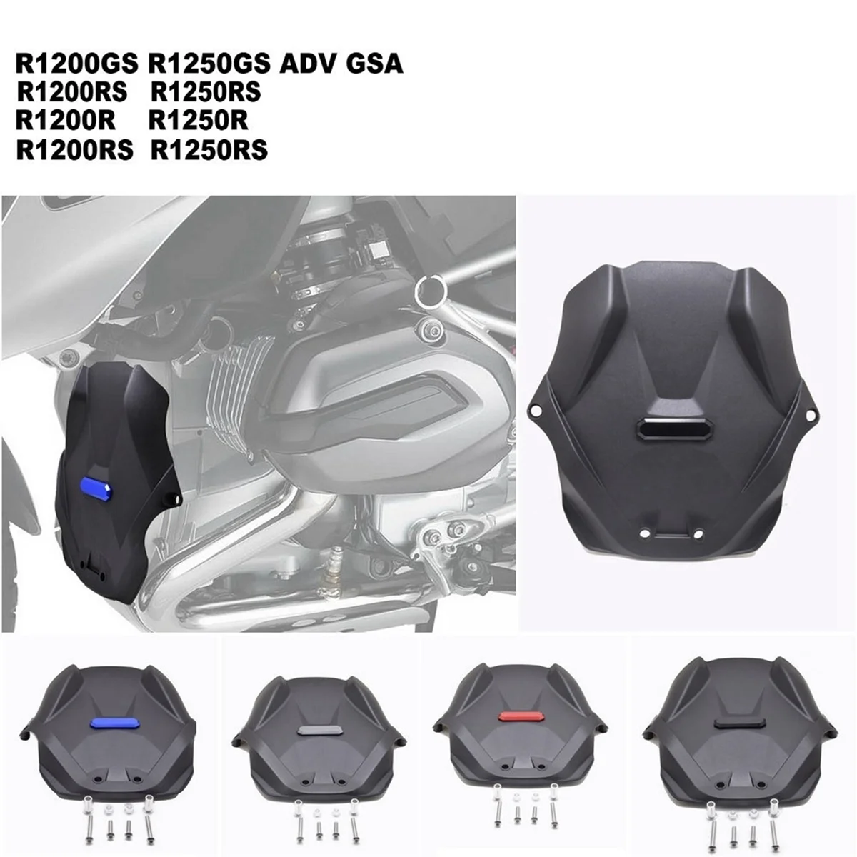 Motorcycle Front Engine Housing Engine Cover Protection Accessory For-BMW R1250GS R 1250 GS LC ADVENTURE Rallye HP Blue