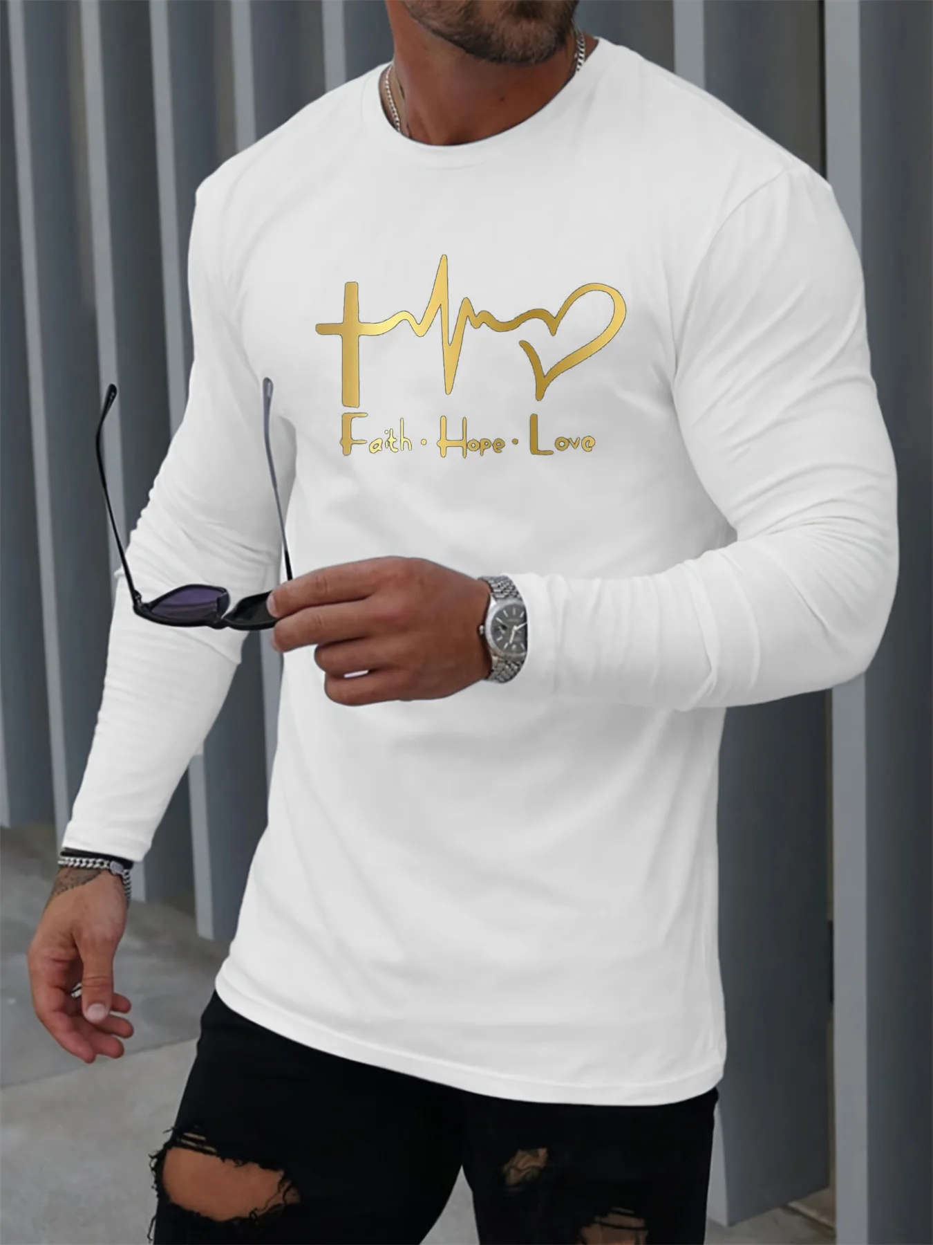 

Camouflage T-shirt For Men Fashion Long Sleeve T-shirts Outdoors Tshirt Mens Clothing Camo Tops Tees Autumn Outdoor T Shirt