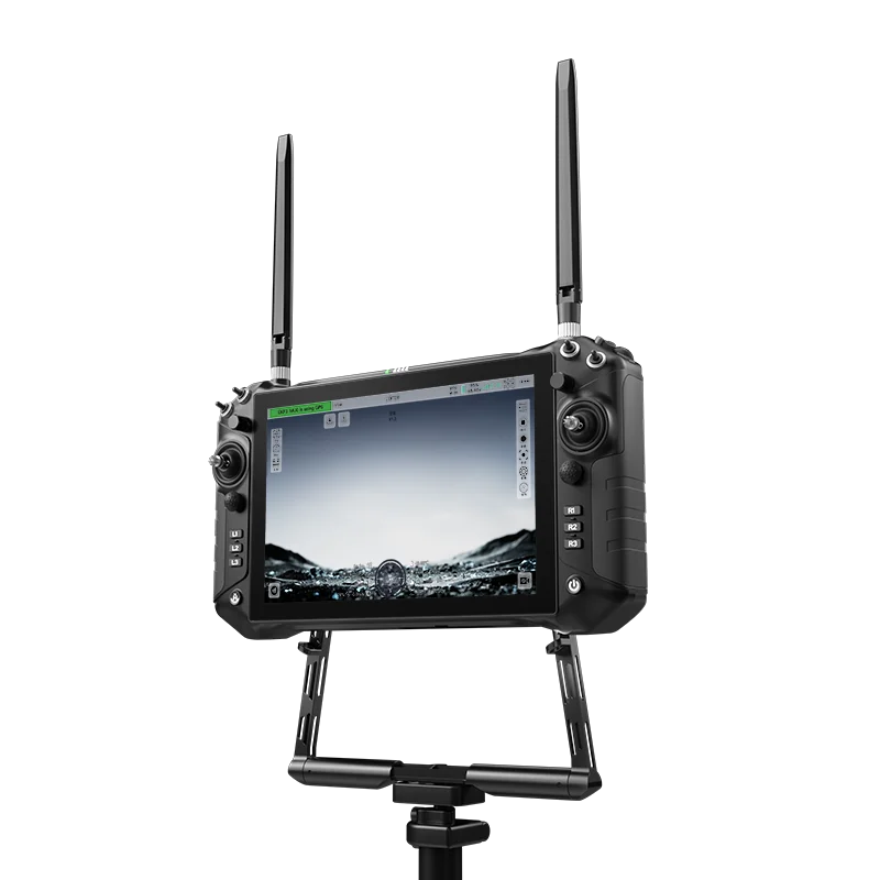 SIYI UniRC 10 Pro Triple Frequency 2.4G 5G X GHz Handheld Ground Station 45KM Smart Controller 10inch 4K Video TX