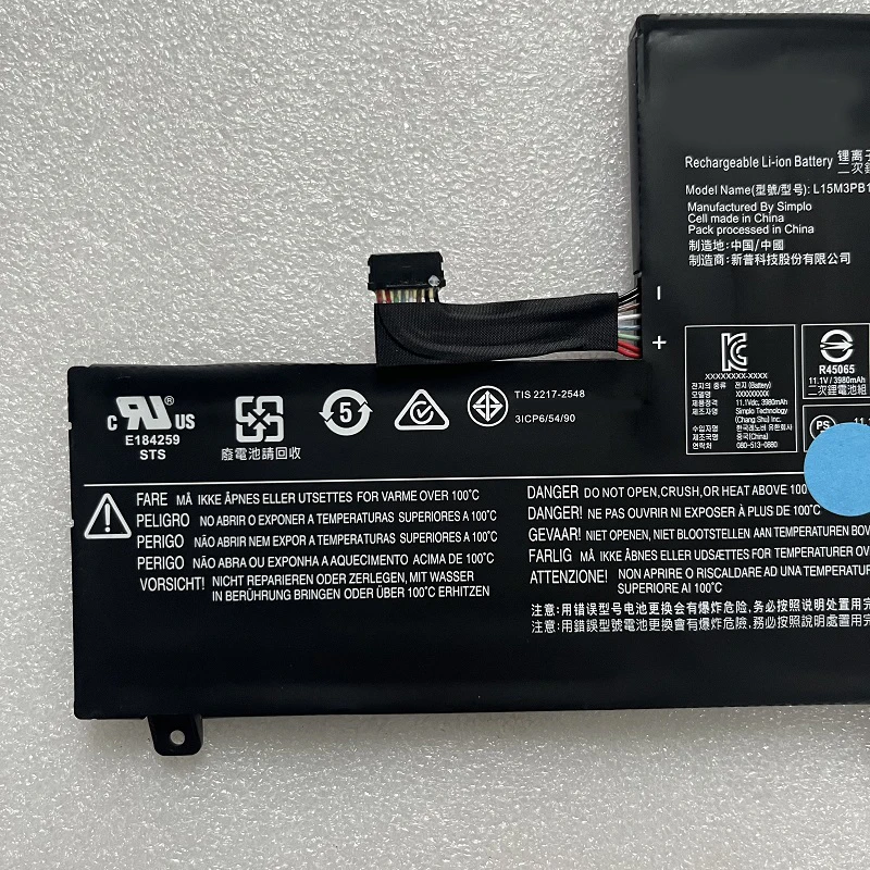 Imagem -03 - Supstone-bateria do Portátil para Lenovo 300e C330 Flex 11n2220 N42-20 N23 S330 Chromebookza27 11m735 5b10k88047 L15m3pb1 L15l3pb1