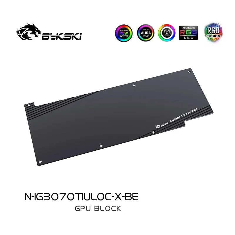 Imagem -06 - Bykski N-ig3070tiuloc-x Gpu Bloco de Água para Colorido Igame Rtx 3070 3070 ti Ultra Avançado oc Placa Gráfica Radiador Vga Cooler