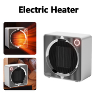 500W Electric Heater Low-power Fan Heater PTC Ceramic Heating Home Small Sun Heater Intelligent Warm Hot Air Blower For Winter