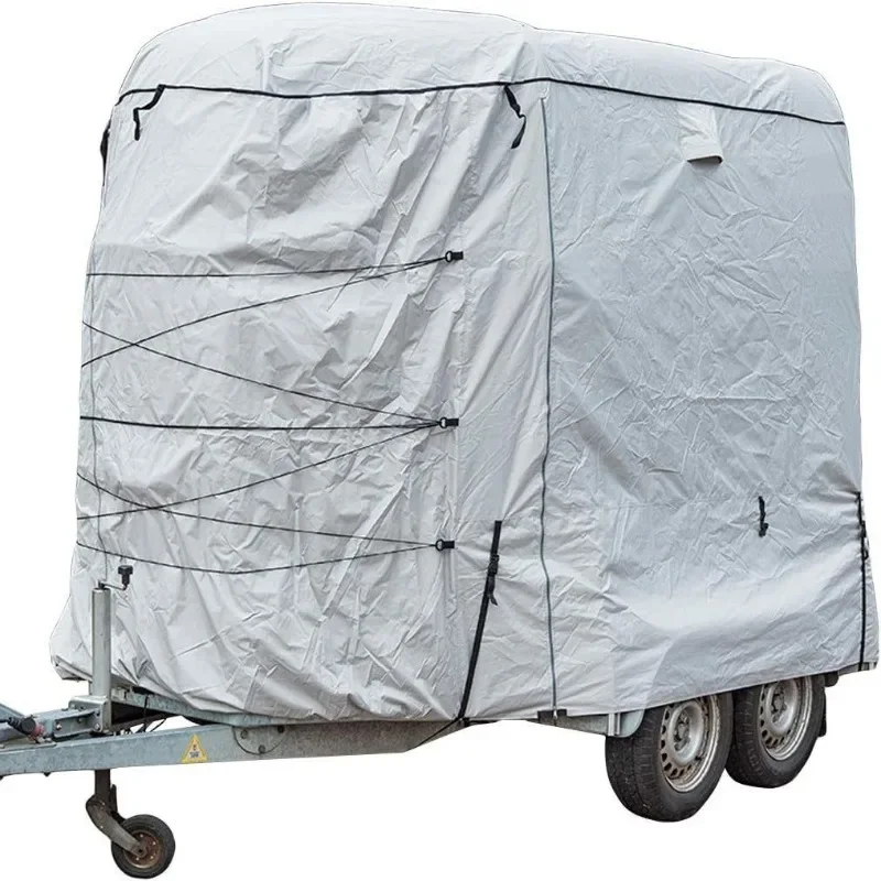 Dustproof, waterproof, sunscreen, anti-UV car clothes, anti-UV 300D Oxford cloth horse house car cover, sunshade