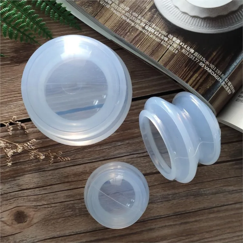 3 pcs/set Silicone cupping cup Silicone cupping device Cupping set Convenient and practical cupping cup