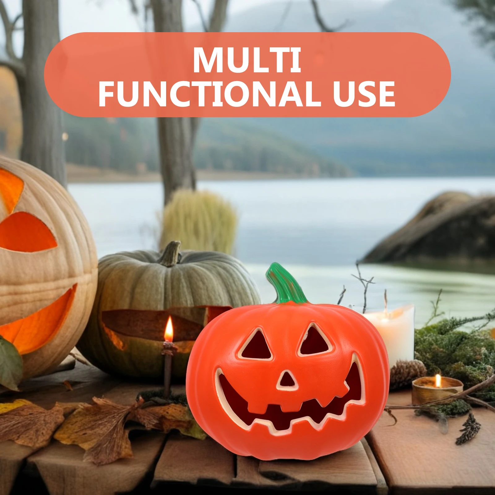 

Halloween Pumpkin Light Halloween Led Pumpkin Lantern Outdoor Decor Lighted Figurines For Haunted House Party Supplies