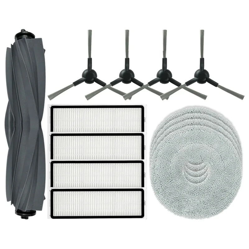 SANQ для Dreame L10s Pro Gen 2 Запчасти для робота-пылесоса сменные детали для основной боковой щетки и фильтра швабры