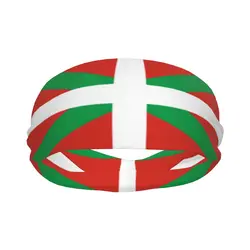 Headband Flag Of The Basque Country Headwrap Hairband for Tennis Gym Fitness Headwear Hair Accessories