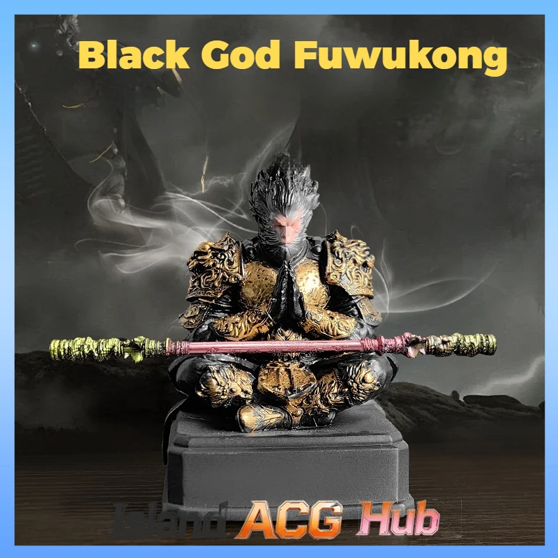 

Фигурка Black Myth Wukong: Сунь Укун — Персонаж Судьбы, Модель из смолы, Игровая Статуэтка, Декор для рабочего стола