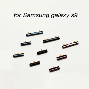 Bilashmart Samsung Galaxy S9 G960 G960F S9 Plus G965 G965F Phone Housing BackShell On Off Key Flex Cable Power Volume Button
