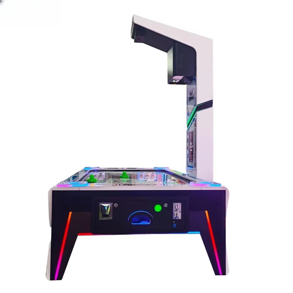 SOURE Interactive Air Hockey Table with LED Video Display Scoreboard Coin Op Sports Arcade Machine for Shopping Mall Game Zone view 4