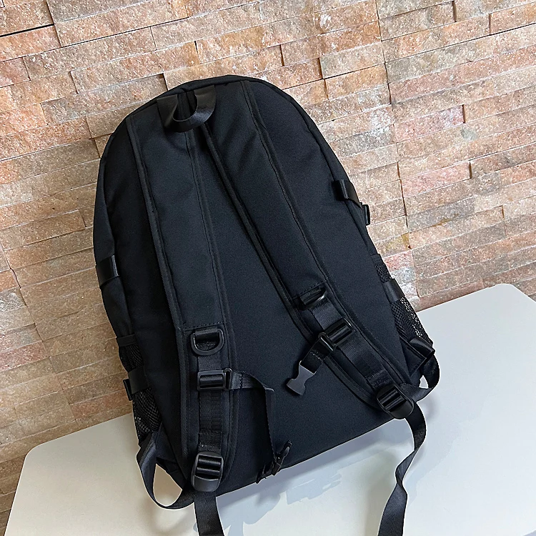 حقيبة ظهر للسفر في الهواء الطلق ذات سعة كبيرة للجنسين، حقيبة كتب بسيطة ومتعددة الاستخدامات للمدرسة الثانوية والجامعة، حقيبة ك...