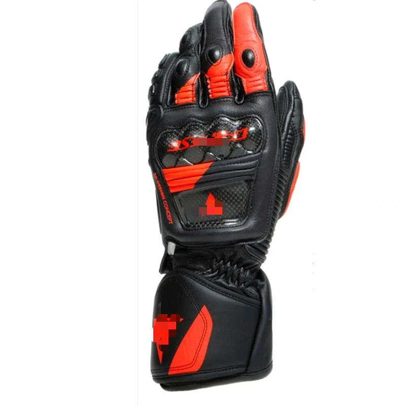 New DRUID 4 Motorcycle Gloves Carbon Fiber Racing Moto Gloves Hard Knuckle Touchscreen Waterproof Motorcross Gloves Guantes Moto