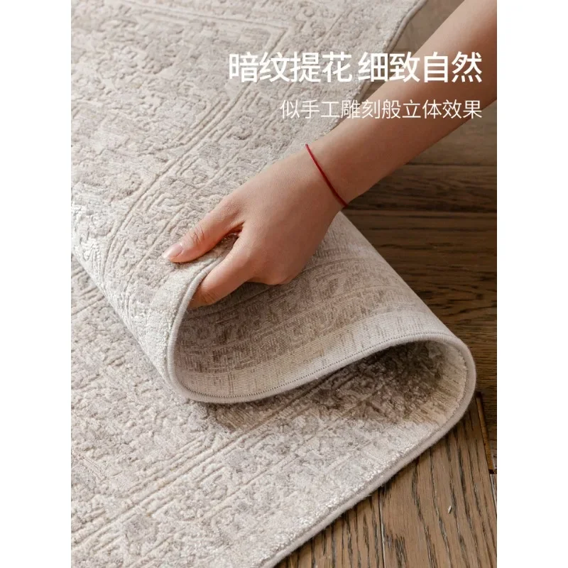 Living room carpet French antique high-end weaving glue-free