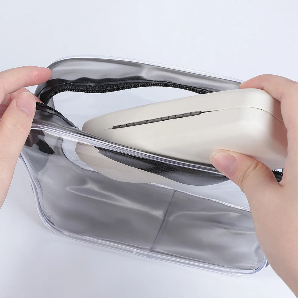 Transparent Cosmetic Bag PVC Women Zipper Clear Makeup Bags Beauty Case Travel Make Up Organizer Storage Bath Toiletry Wash Bag