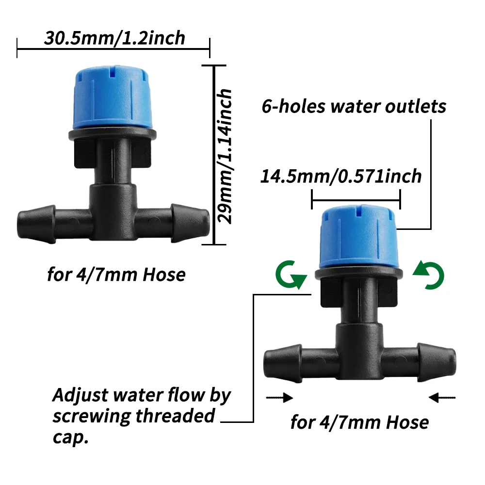 10-30M Garden Drip Irrigation Kit Include 1/4 Inch Automatic Water Nozzles For Farmland Bonsai Plant Flower Vegetable Greenhouse