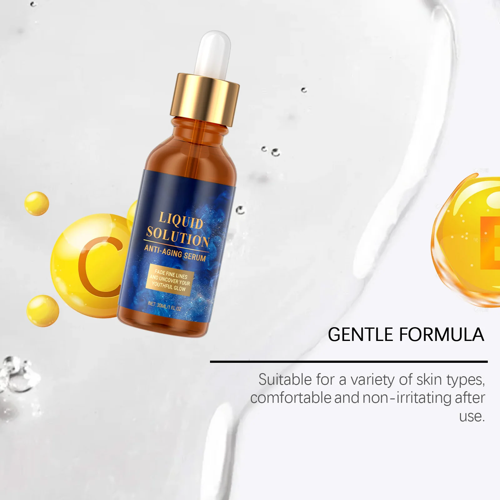 

Facial Firming Essence Brighten Skin Shrink Pores Eliminate Fine Line Deep Hydration Improve Roughness Facial Nourishing Essence