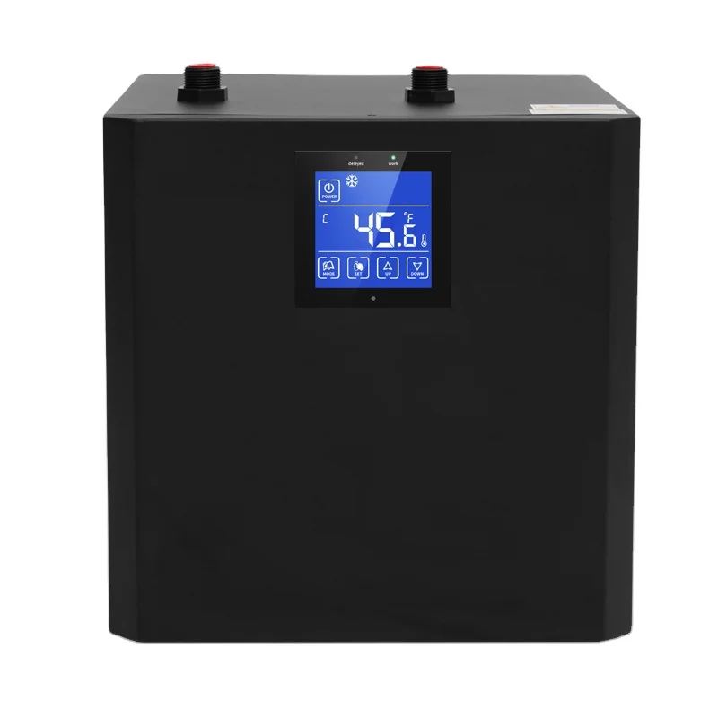0.5H·P Cold Plunge Chiller & Ice Bath Tub, Custom Logo Water Cooling Machine with Filter Pump