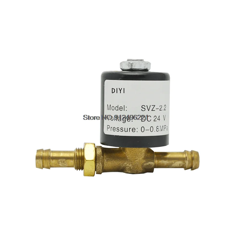 5PCS SVZ-1.5  solenoid valve Argon arc welding machine   AC DC 24V 36V 220V   2 position 2 way solenoid valve