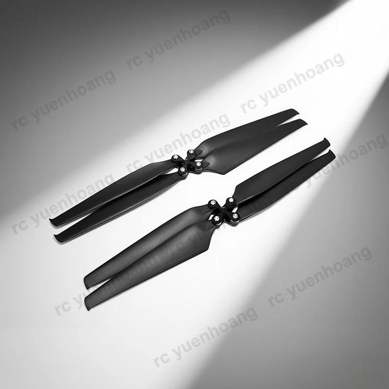 1PCS 18Inch Klapschroef Pitch 80mm 4-Blade Peddels Positieve Negatieve Props w Klem voor Multi-Rotor RC Drone Vliegende Onderdelen