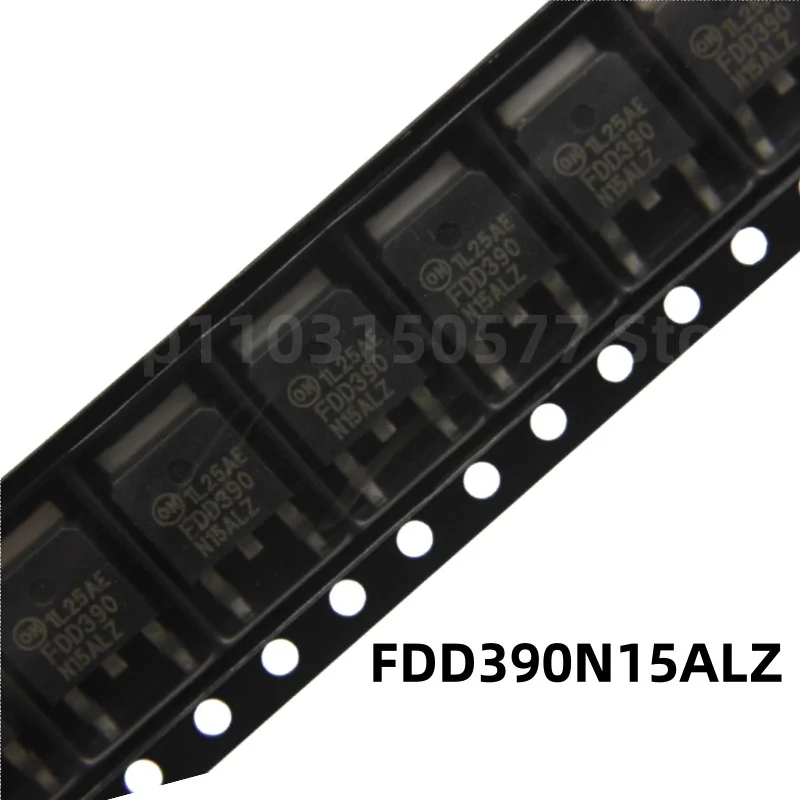 フィールドエフェクトチューブモスチューブ、fdd390n15alz、to252、1個