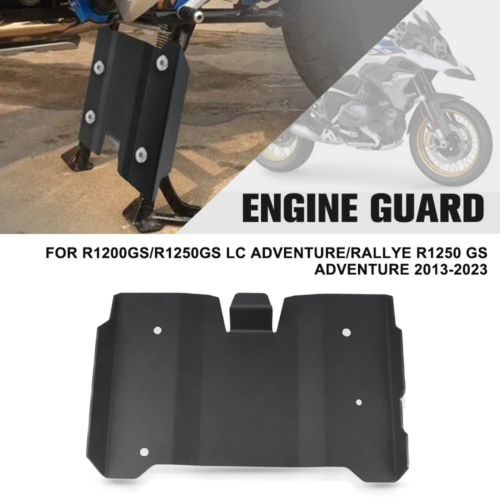 

For BMW R1200GS/R1250GS LC Adventure/Rallye R1250 GS Adventure 2013-2023 Engine Guard Extension Center Stand Protection Plate