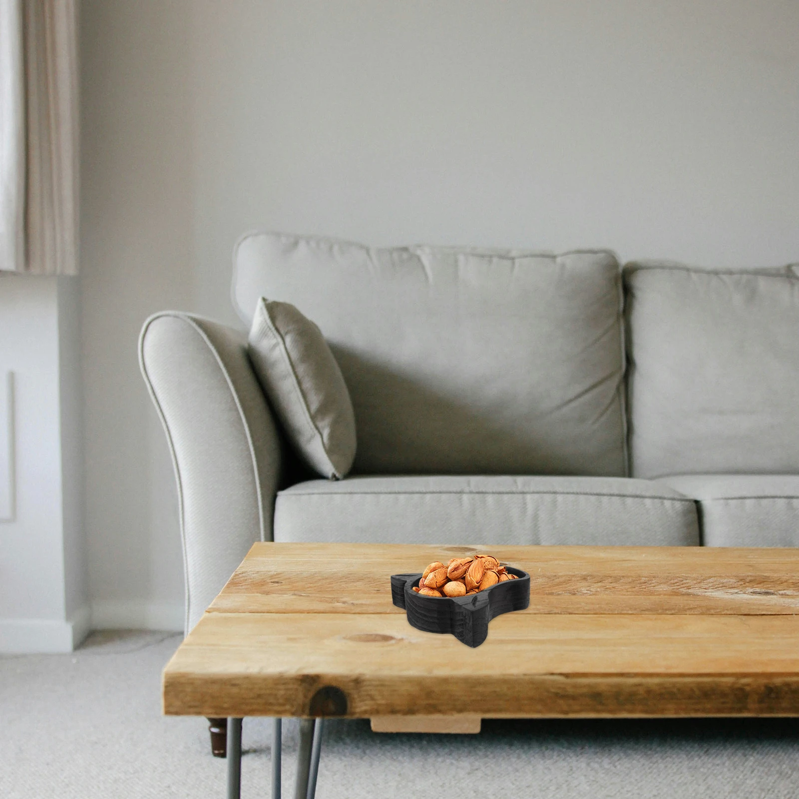 

Ox-Head Shaped Wooden Tray Snack Storage Multi-Functional Serving Dish for Parties Home Decor Gift Wooden Tray