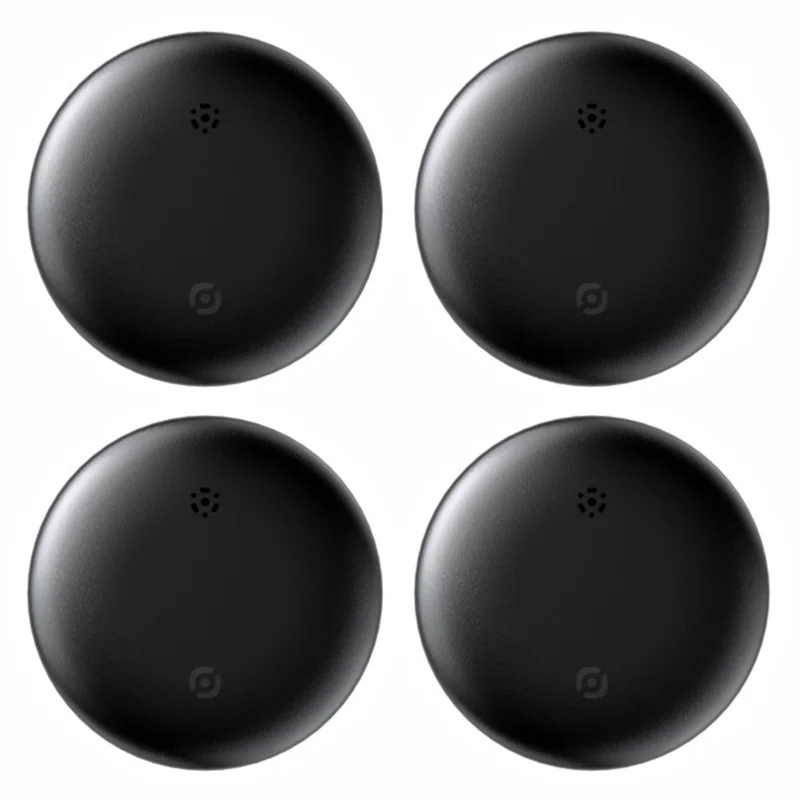 BNVN-4 قطعة لتحديد المواقع المقتفي مفتاح مكتشف بلوتوث العلامة الذكية جهاز تتبع صغير لتحديد المواقع الحيوانات الأليفة حقيبة مفاتيح مكتشف Airtag ل IOS