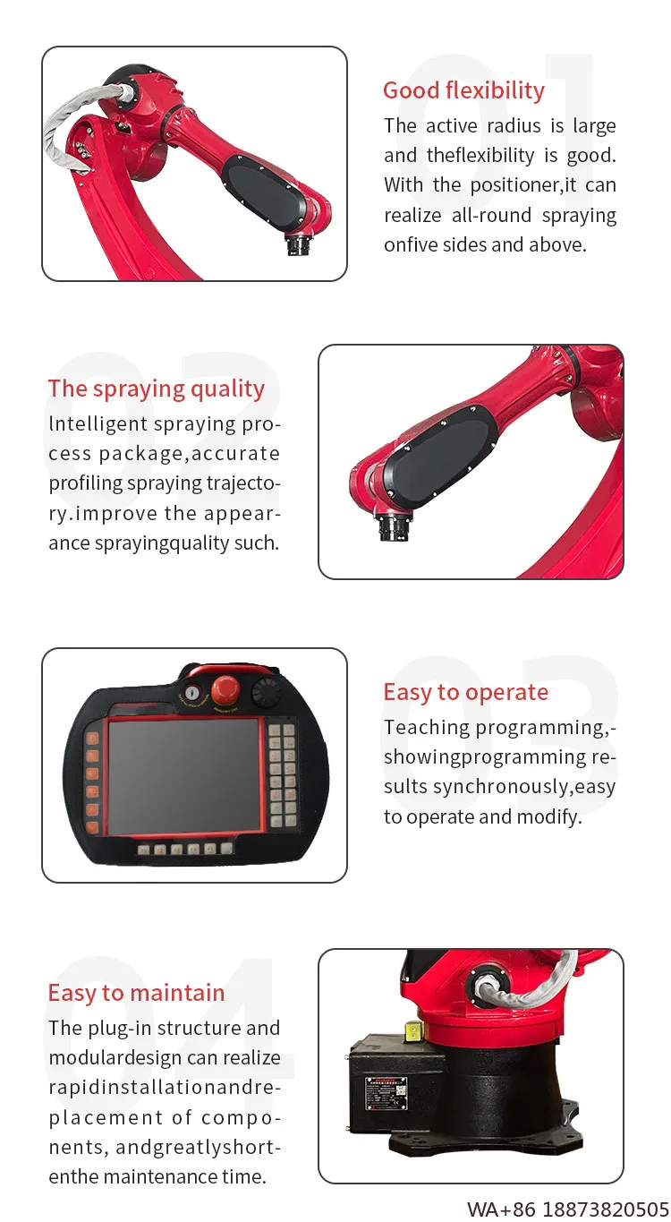 روبوت صناعي 2024 رائج البيع ذكي 6 محاور روبوت لحام حراري آلة كاملة توصيل مجاني خالي من القلق ما بعد البيع #4