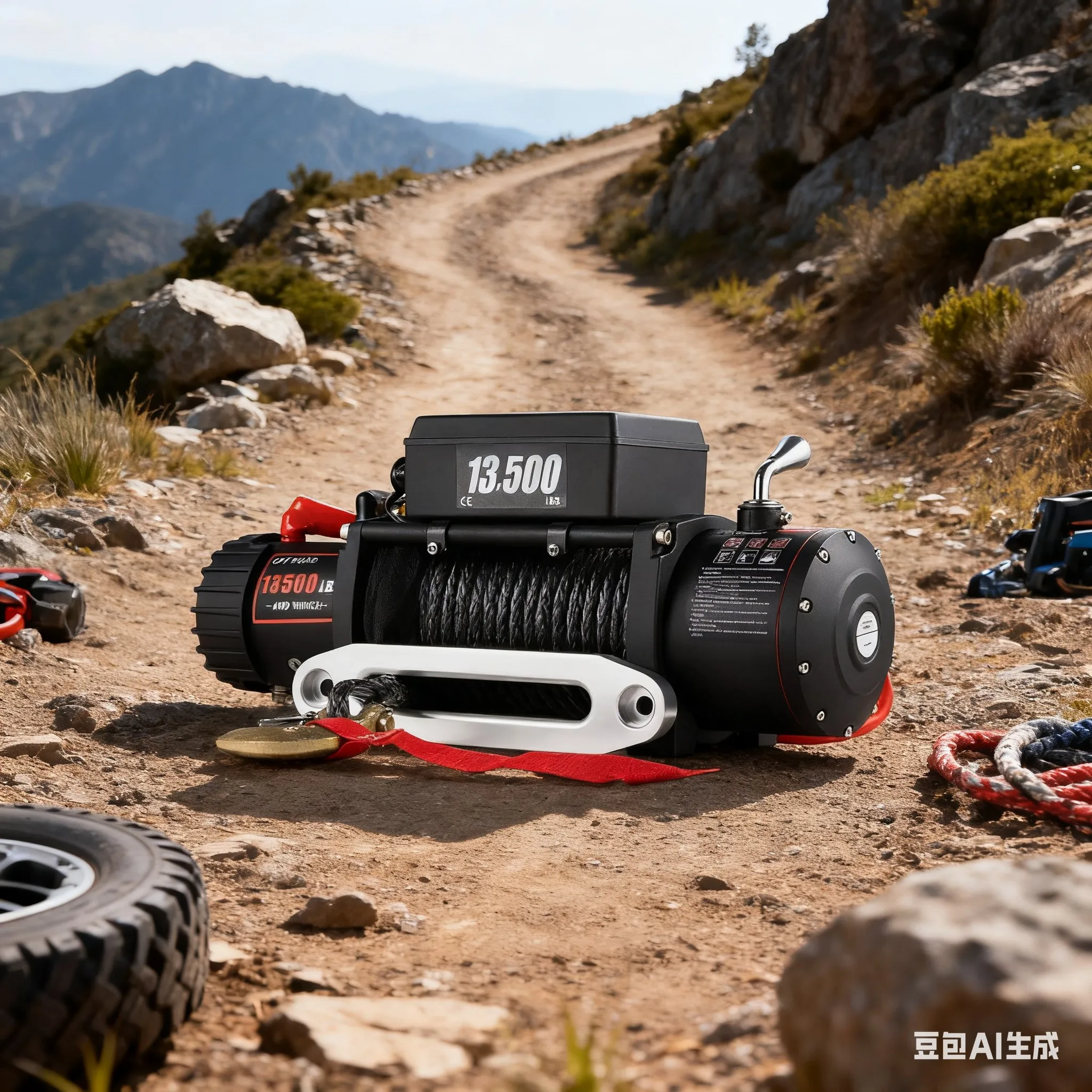 ونش كهربائي VEVOR 12 فولت 13500 رطل #2