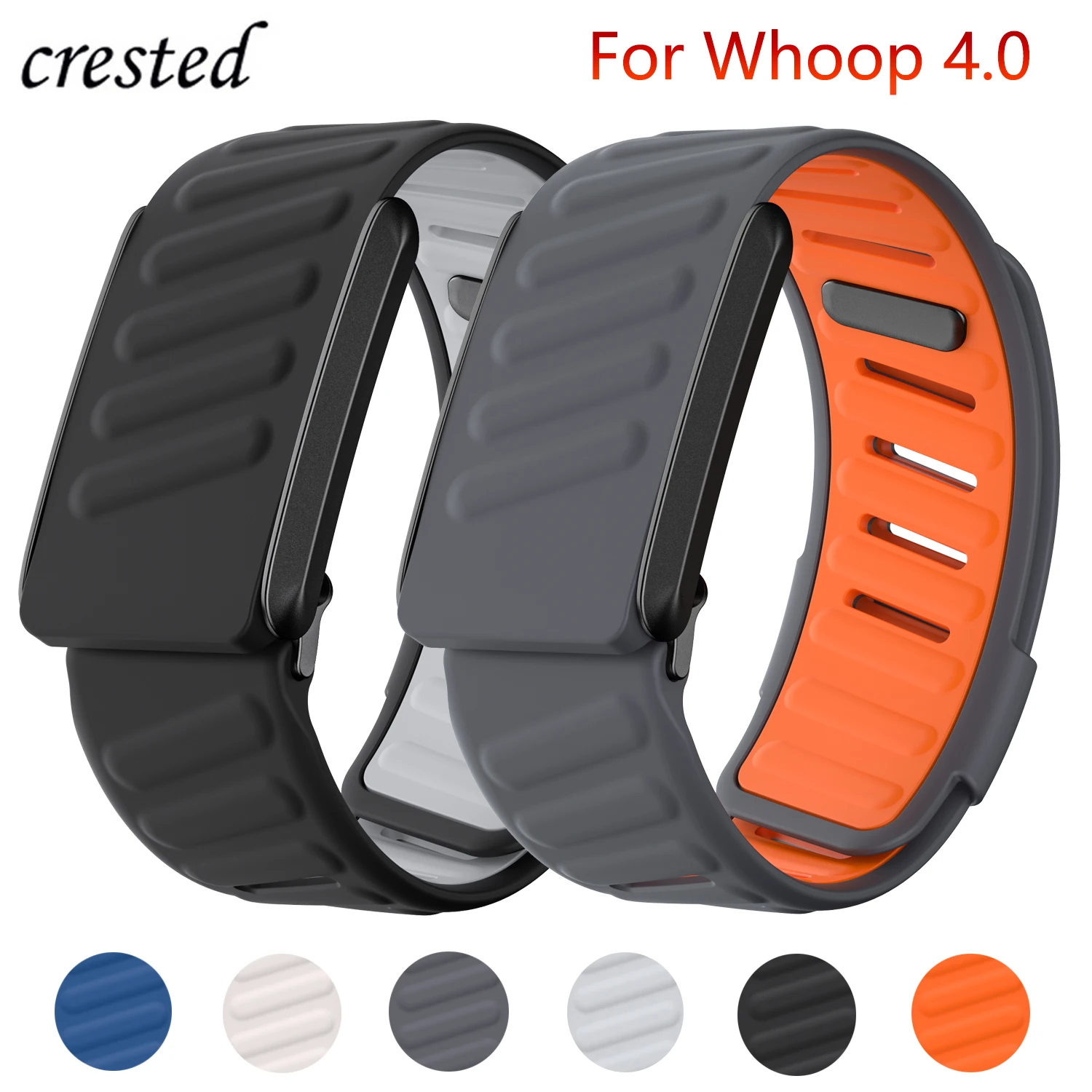 

Original Silicone Straps for Whoop 4.0 Band Whoop 3.0 Sport watch bracelet correa wrist replacement belt for Whoop 4.0 3.0 Bands