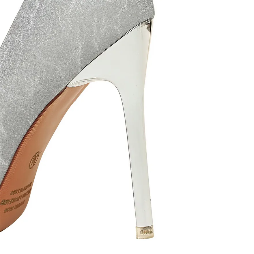 BIGTREE Shoes Designer New Women Pumps High Heels Stiletto Retro Pointed Toe Ladies Office Slip-on Shoes Party Blue Black Autumn