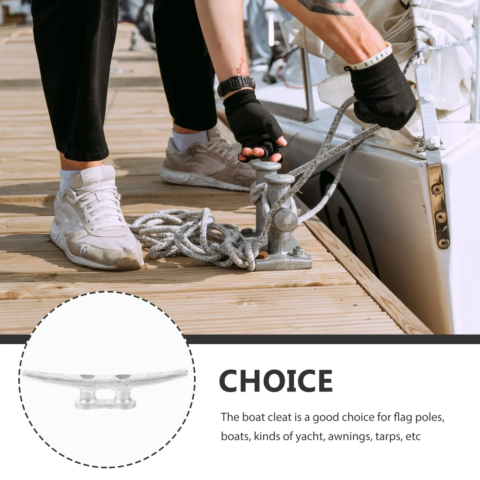 

Accessories Boat Rope Cleat Cleats for Boats Mooring