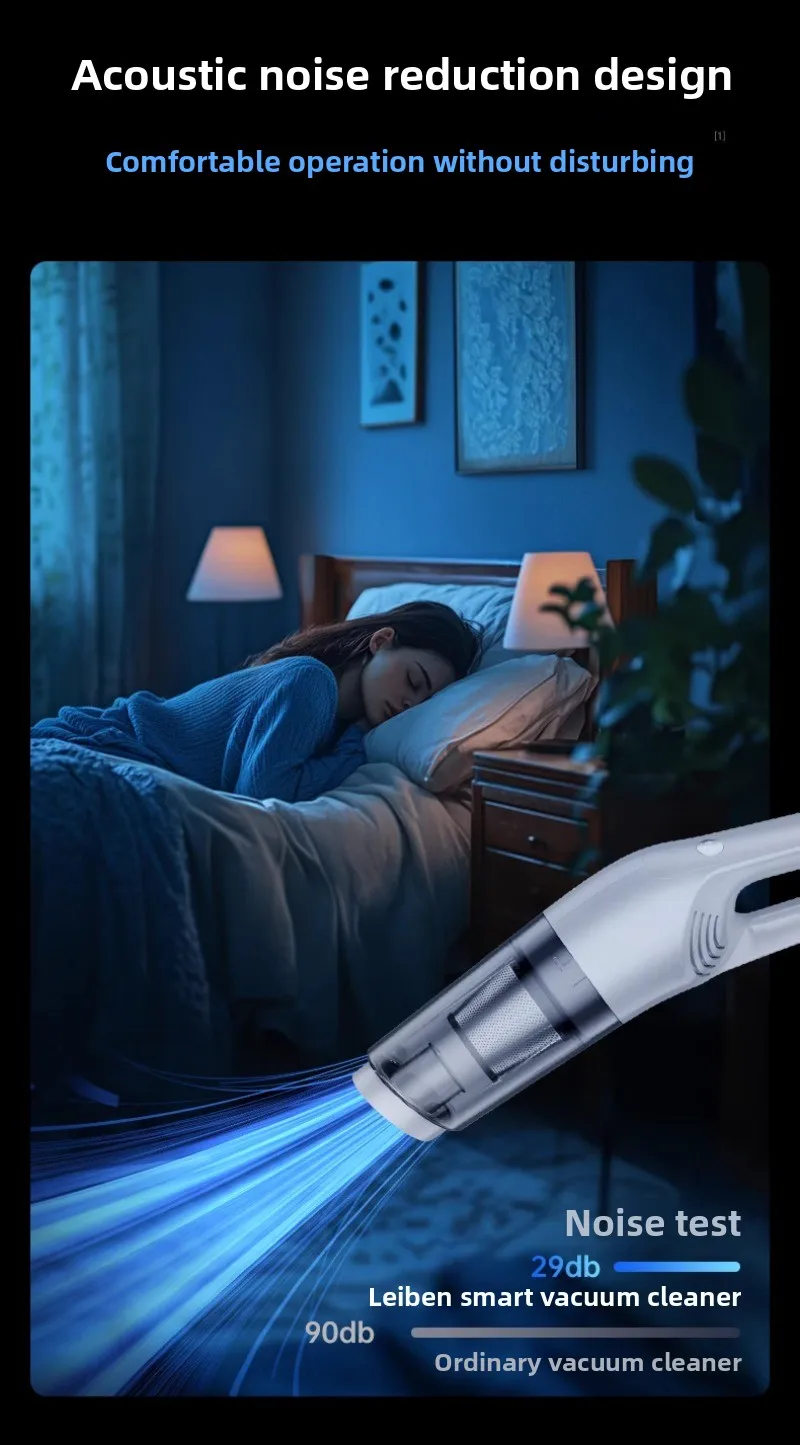 Автомобильный пылесос беспроводной портативный мини высокой мощности для домашнего использования в автомобиле