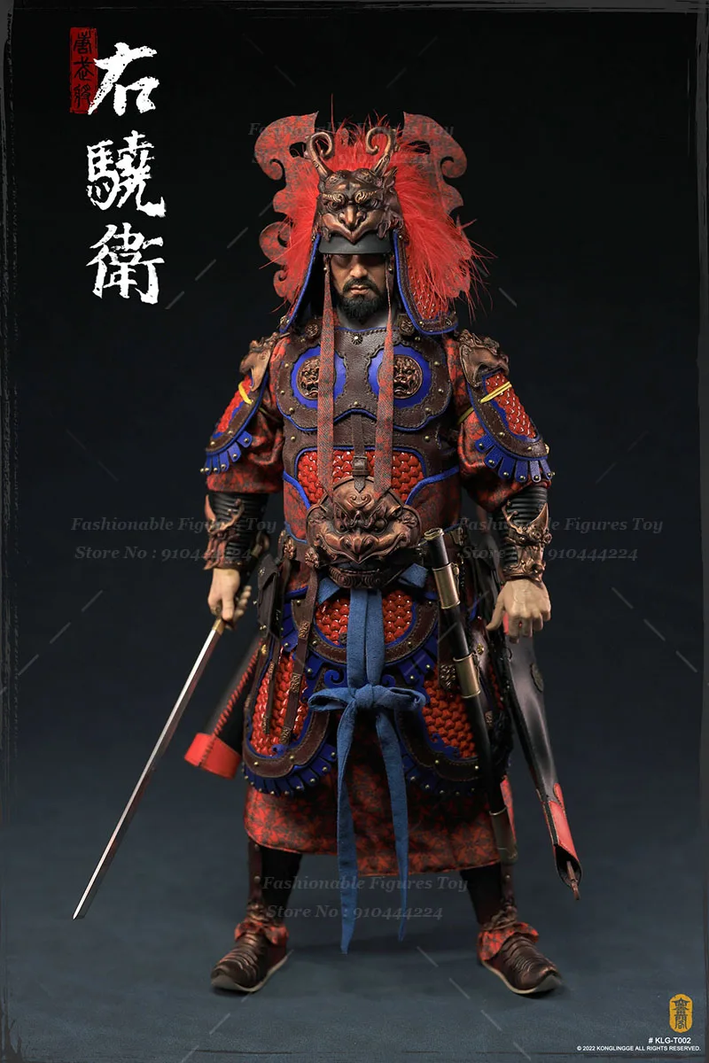 KLG-T001 KLG-T002 1/6 Men Soldier Tang Dynasty General of the Imperial Guard History Collection Doll 12inch Action Figure Model