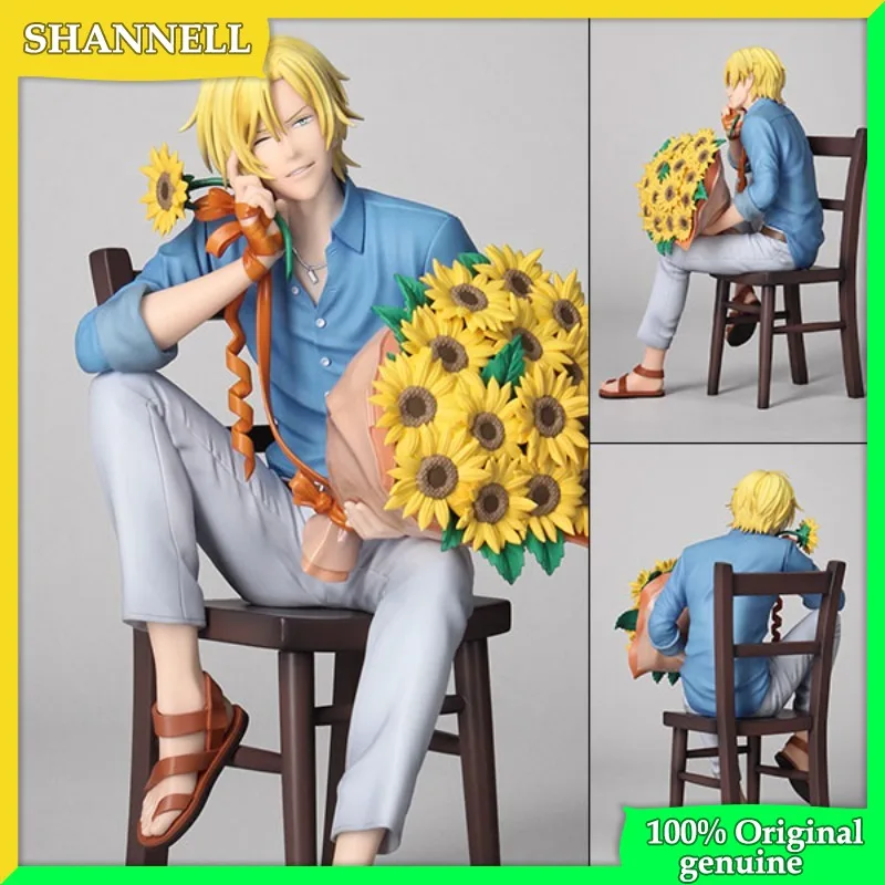 BANANA FISH Ash Lynx / Aslan Jade Callenreese Original genuine PVC Action Anime Figure Model Toys Figure Collection Doll Gift