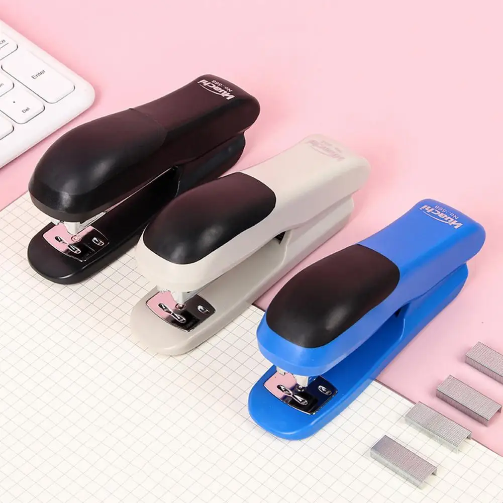 Easy to Press Stapler Stapler with Comfortable Grip Effortless Binding Stapler Comfortable Grip Fast Labor-saving for Stationery