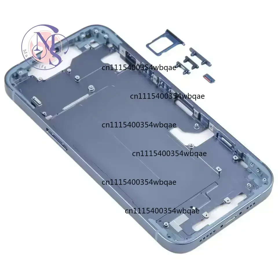 ZOCI-FOR-1Pcs Phone Middle Frame Housing Fit 14 15 16 Plus Pro Max Chassis Replacement Part