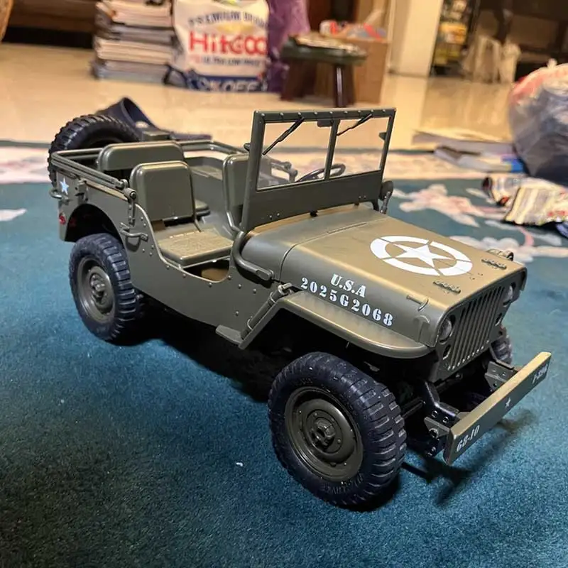 Jjrc Nieuwe C8815 Simulatie Willis Jeep 1:10 Model Kan worden aangepast en opgewaardeerd met Rc Afstandsbediening Auto