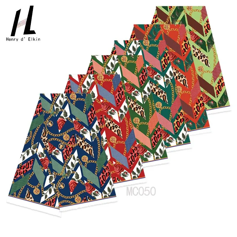 

Women's Customized Style Christmas Pattern Printed Flower Dress Fabric Polynesian Design