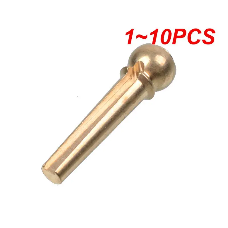 

1~10PCS Acoustic Guitar Bridge Pin Guitar Strings Nail Solid Copper Brass Musical Stringed Instruments Guitar Parts Accessories